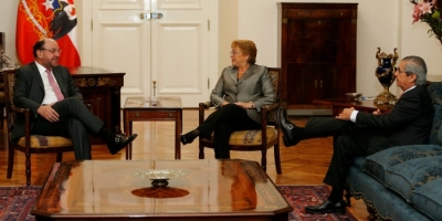 Moreno tras cita con Bachelet: