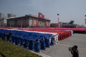 Desfile en Corea del Norte