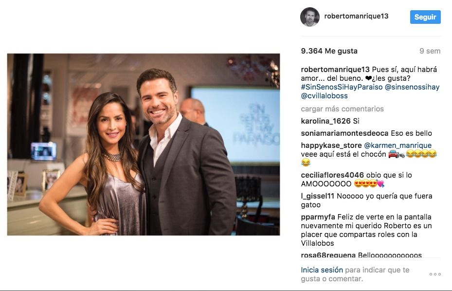 Roberto Manrique y Carmen Villalobos