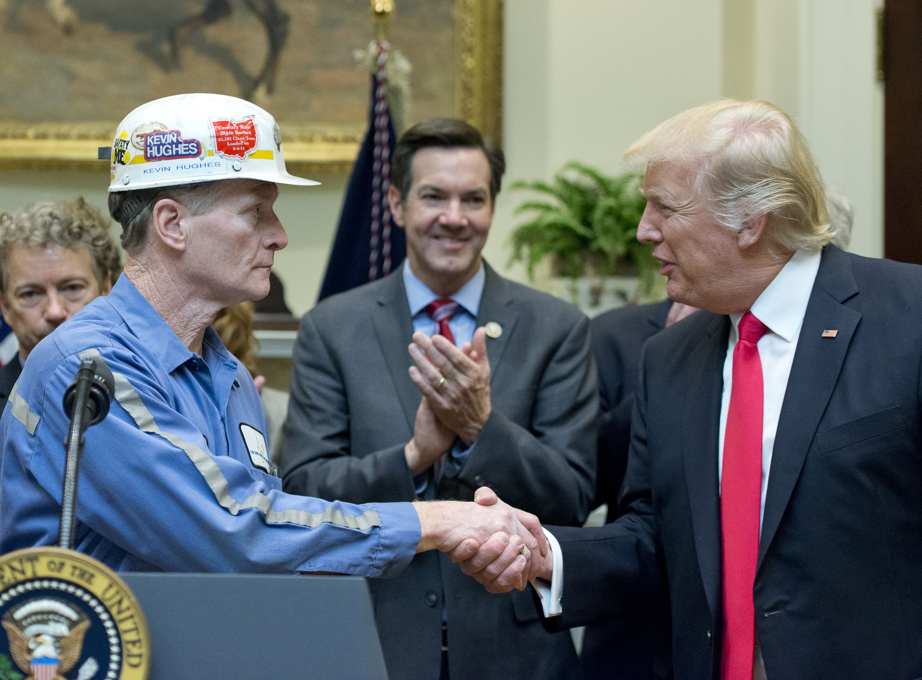 Donald Trump Sign Bill Eliminating Regulations On The Mining Industry