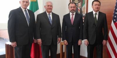 Osorio Chong y Videgaray se reunirán con Tillerson y Kelly en Washington