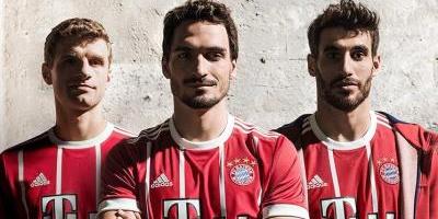 El Bayern de Arturo Vidal presenta su nueva camiseta El Bayern de Arturo Vidal presenta su nueva camiseta