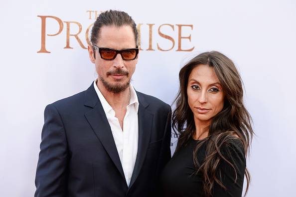 Chris Cornell y su esposa Vicky