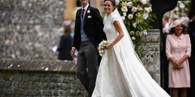 Una radiante Pippa Middleton se casó con el financiero James Matthews