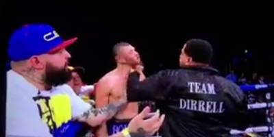 El venezolano José Uzcátegui fue agredido por el equipo de Andre Dirrell
