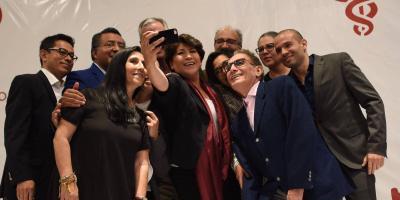 Delfina Gómez presentó al equipo que integraría su gobierno Delfina Gómez presentó al equipo que integraría su gobierno