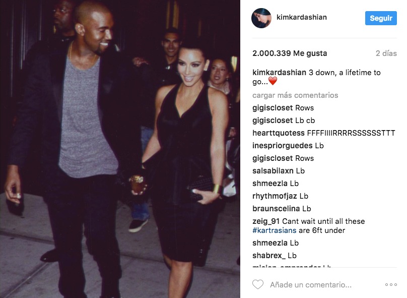 Kim Kardashian y Kanye West