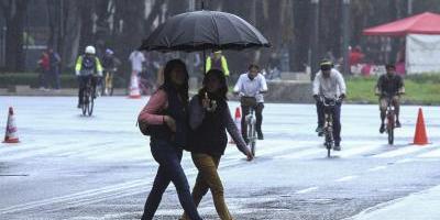 Cielo algo nublado y aumento de la temperatura