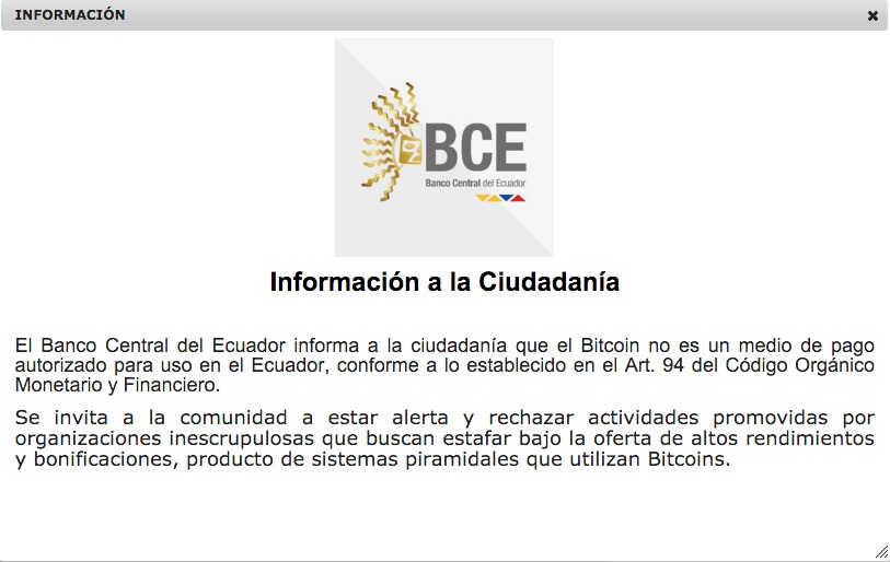 Banco Central del Ecuador