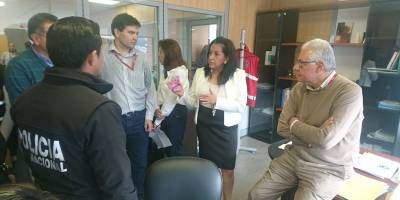 Fiscalía allana empresa Metro de Quito — Caso ODEBRECHT Fiscalía allana empresa Metro de Quito — Caso ODEBRECHT