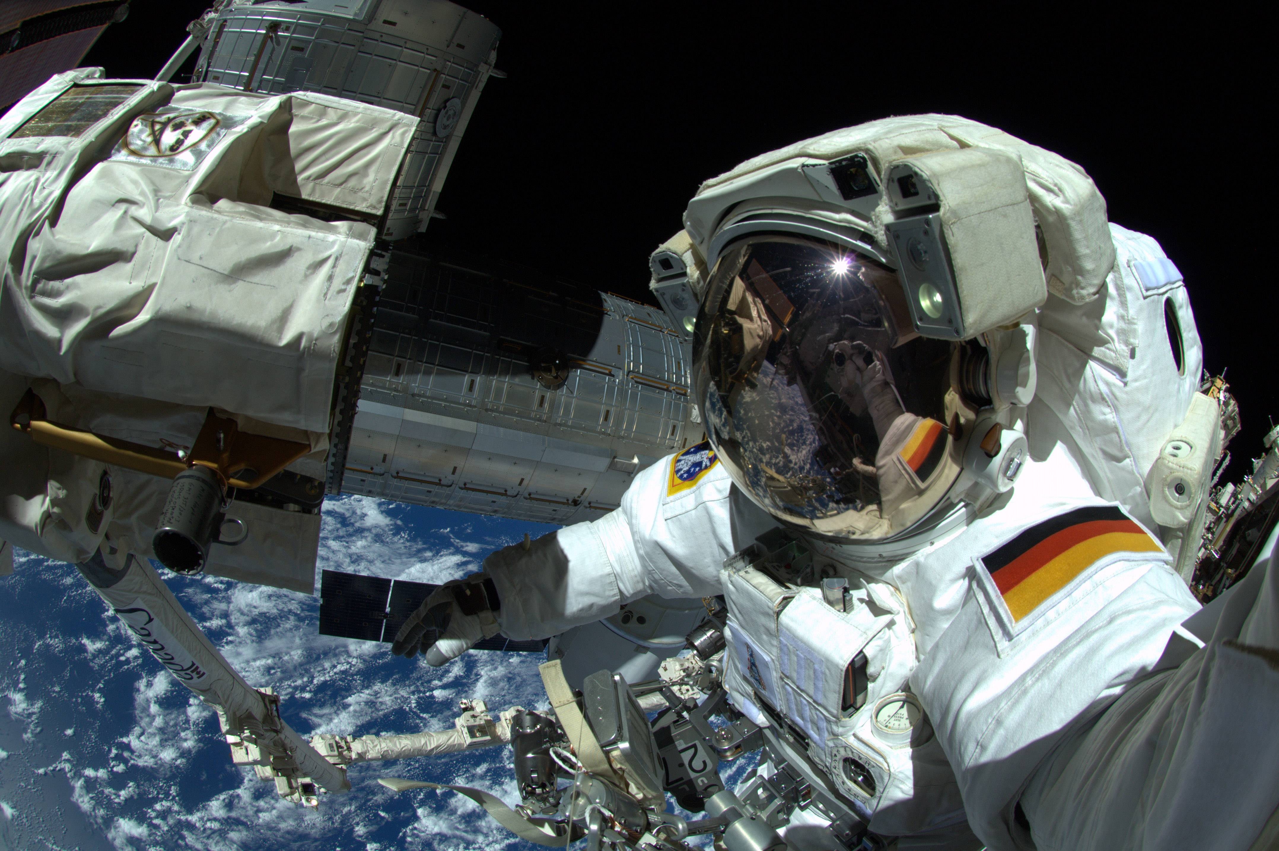 El astronauta alemán Alexander Gerst.
