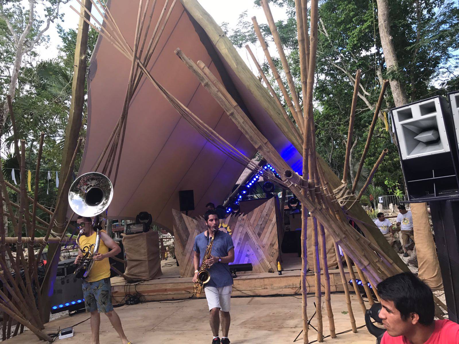 The Wookies sorprende en festival musical en Tulum