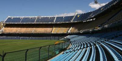 Así se mueven las paredes del estadio del Boca Juniors
