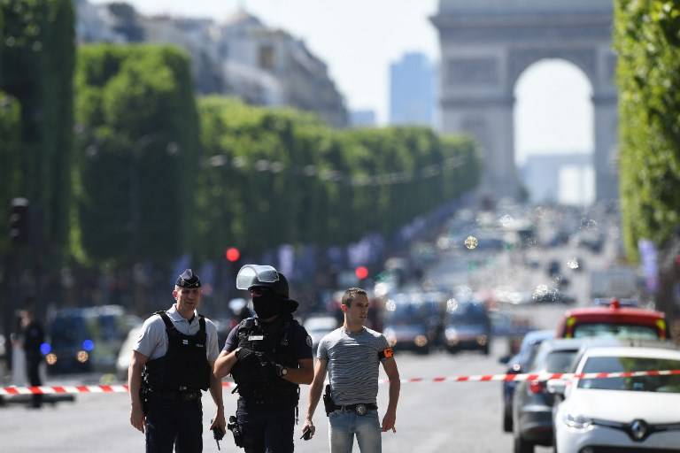 Intento de atentado en París