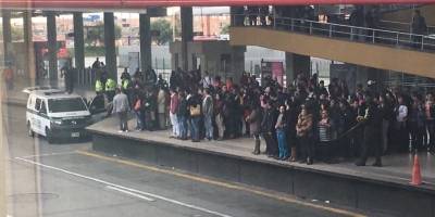 Paquete sospechoso en Transmilenio resultó ser un gato