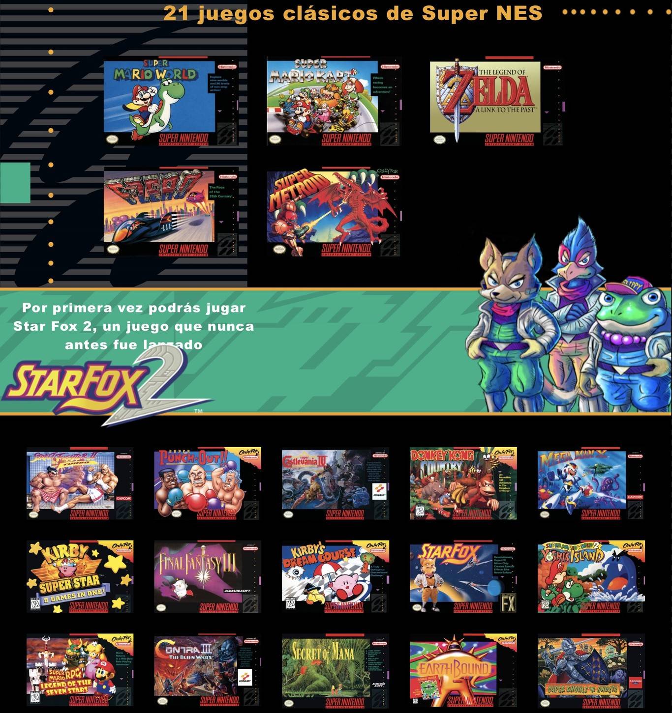 juegos snes