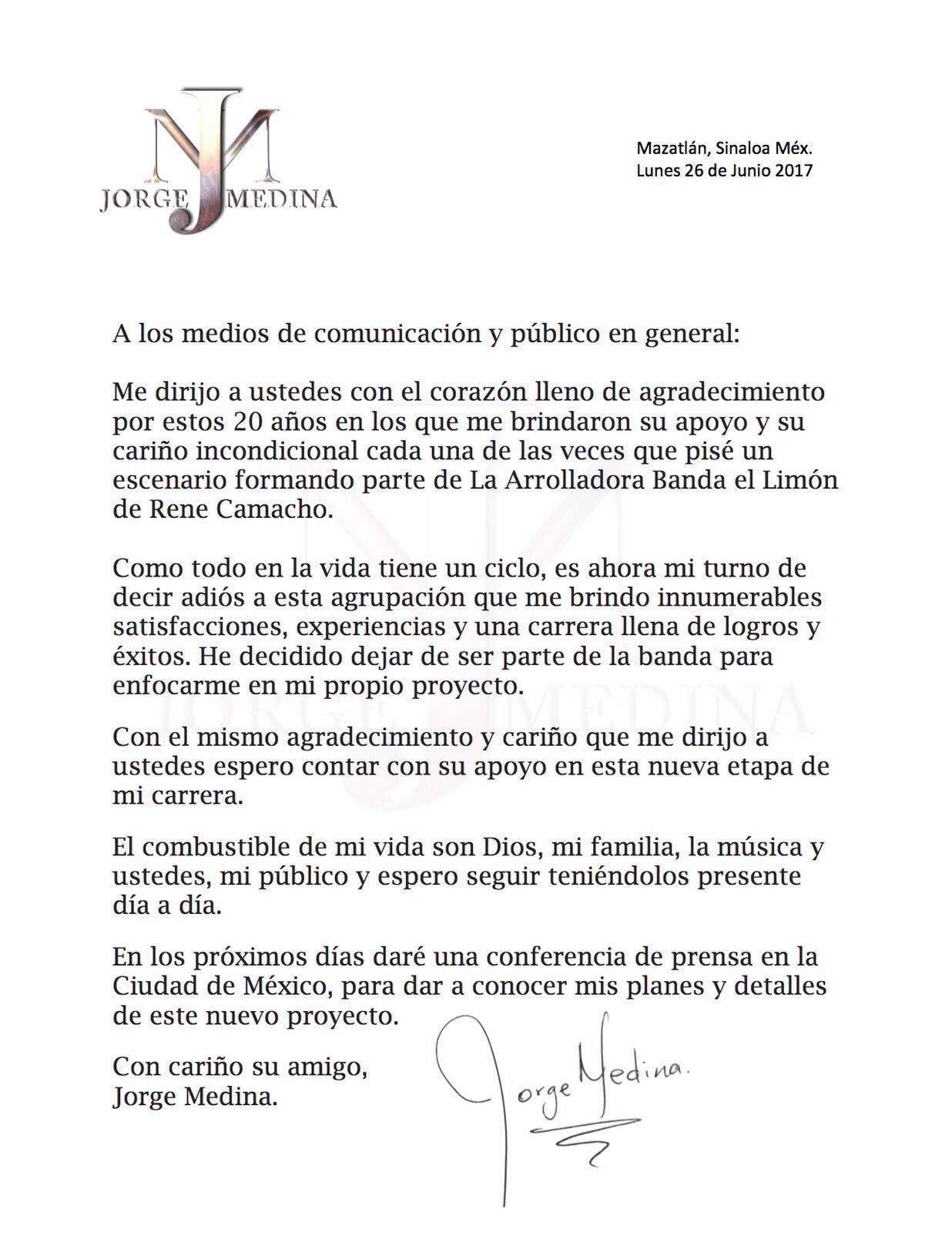 comunicado
