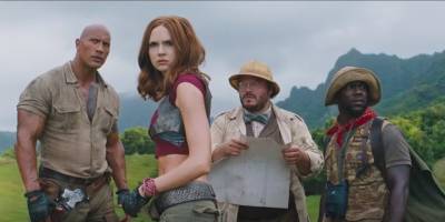 Revelan primer tráiler de Jumanji: Welcome to the Jungle