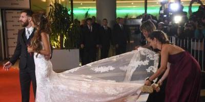 Casamiento de Messi: mirá el detalle top de los zapatos de Antonela