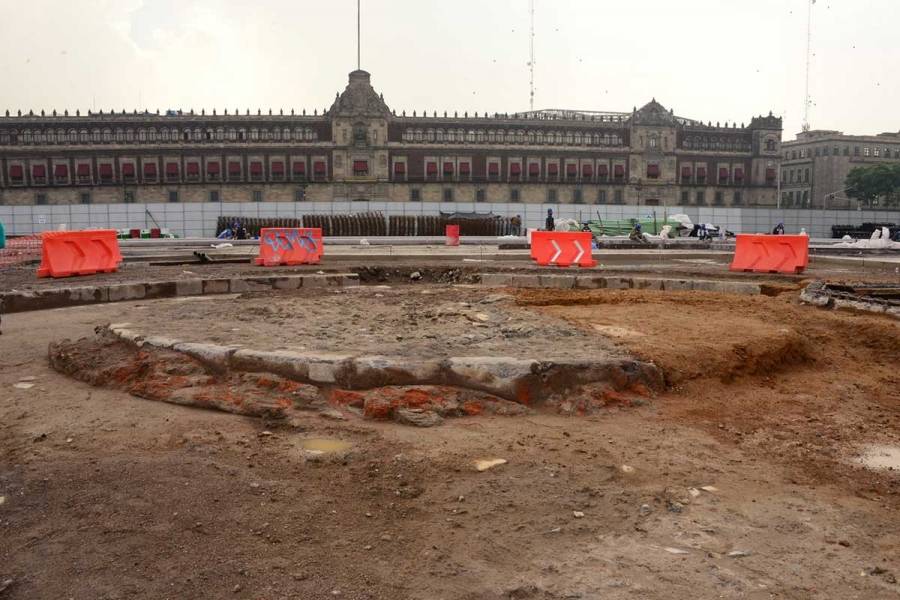 Descubren el verdadero Zócalo de la Ciudad de México