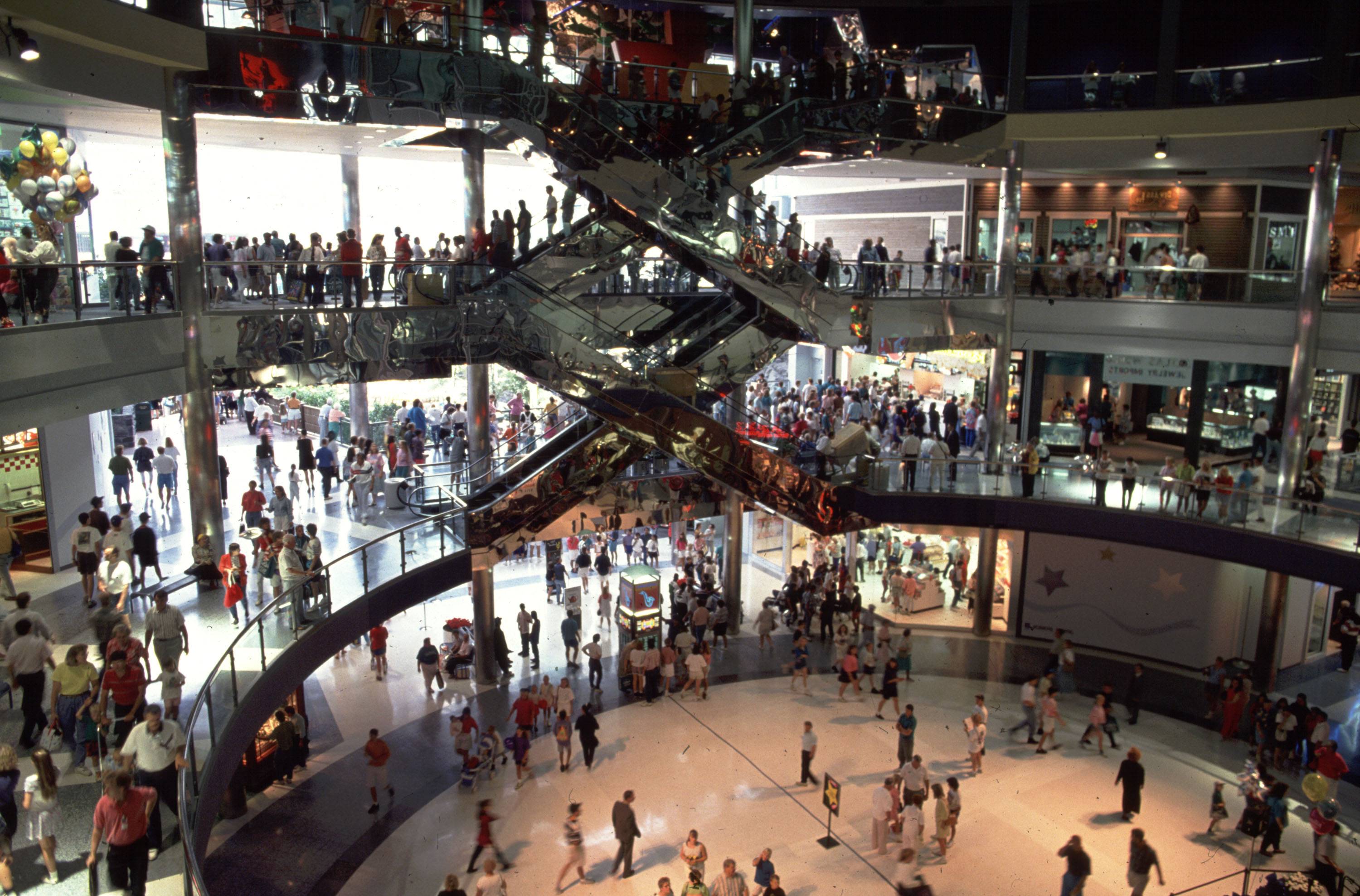 Un centro comercial estadounidense.