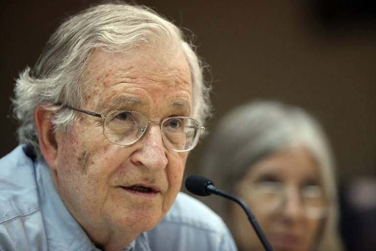 Noam Chomsky, filósofo estadounidense