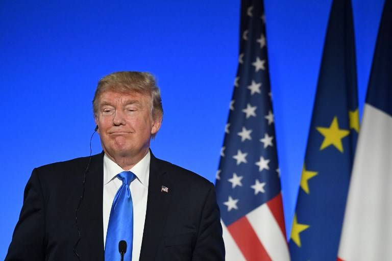 Donald Trump en Francia