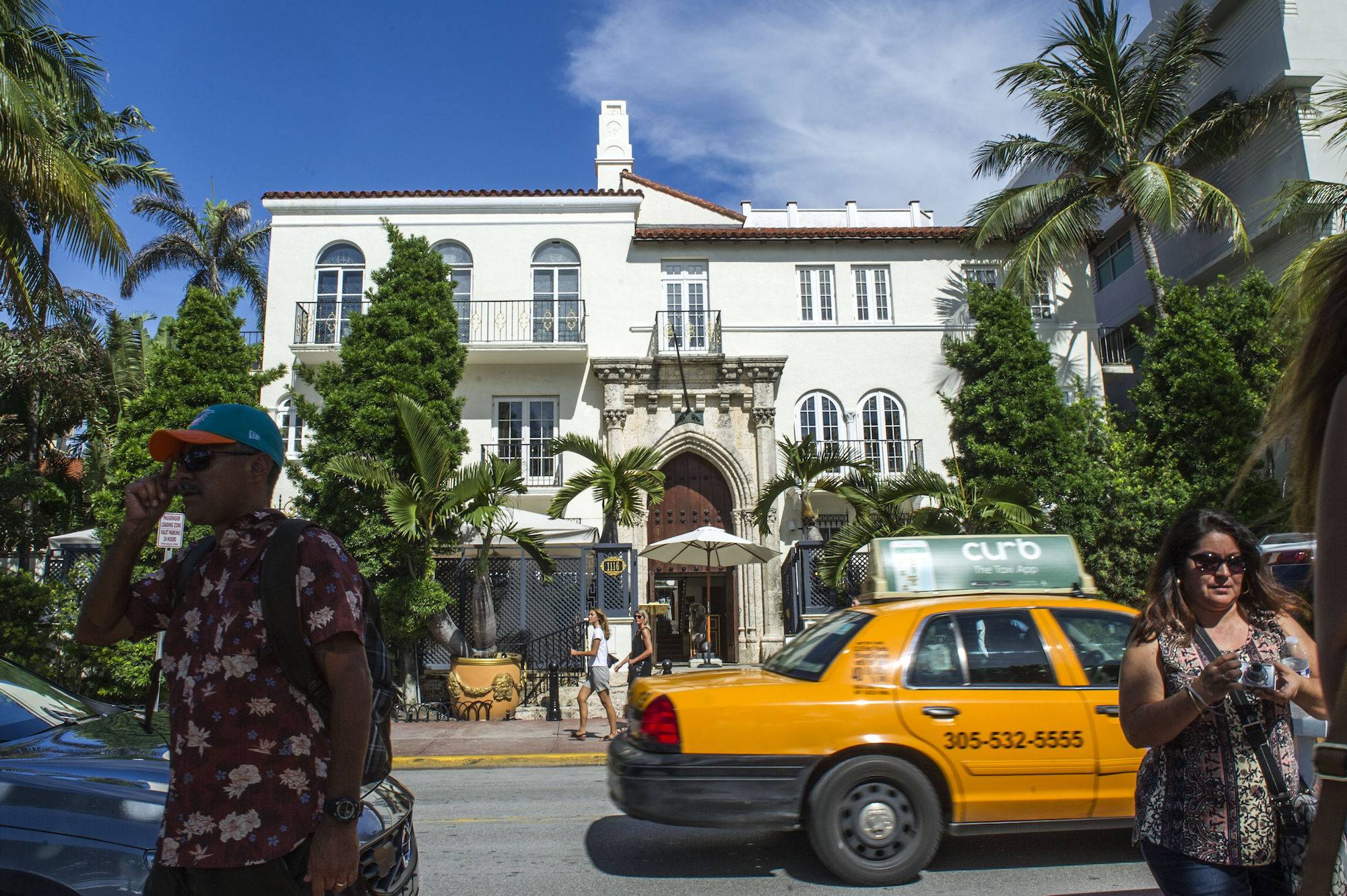 La mansión de Gianni Versace en Miami Beach, hoy convertida en hotel. / Foto: EFE