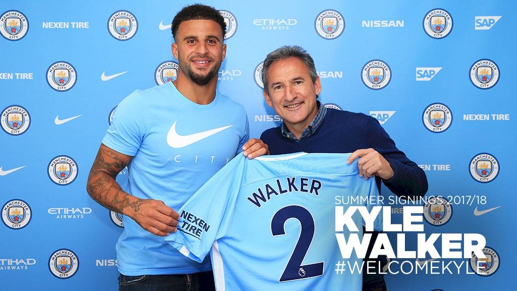Walker será el dueño de la banda derecha del City / Web Manchester City