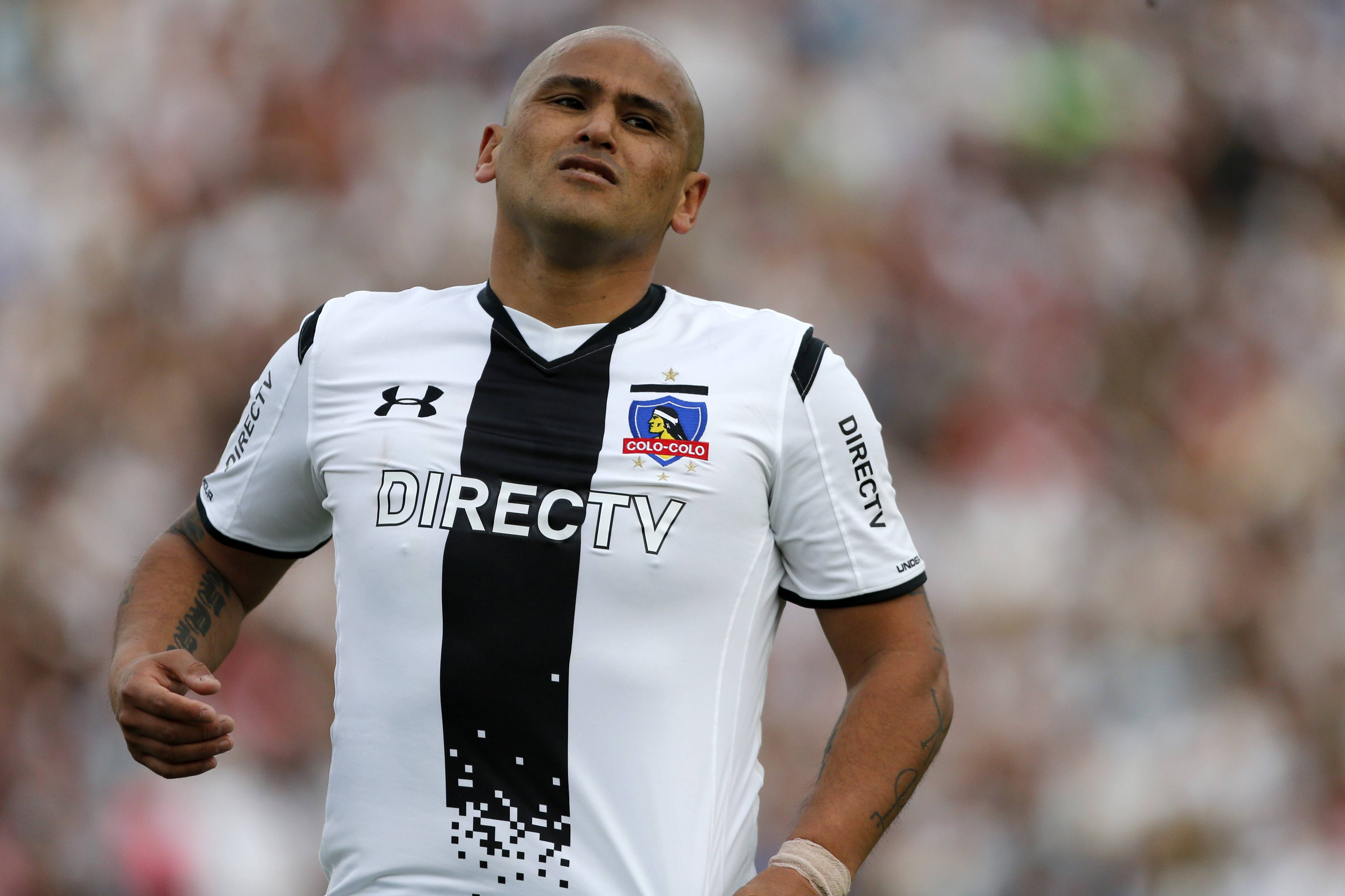 Humberto Suazo en su última etapa con Colo Colo / Photosport