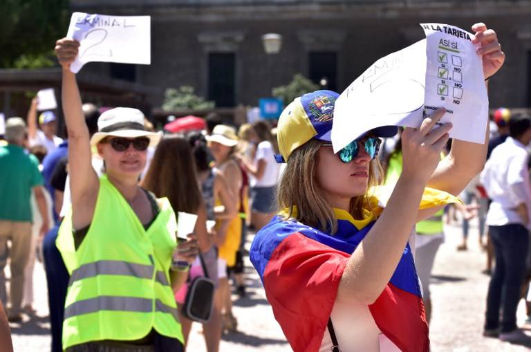 Votan contra Constituyente en Venezuela