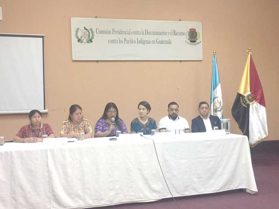 Conferencia de prensa de Codisra