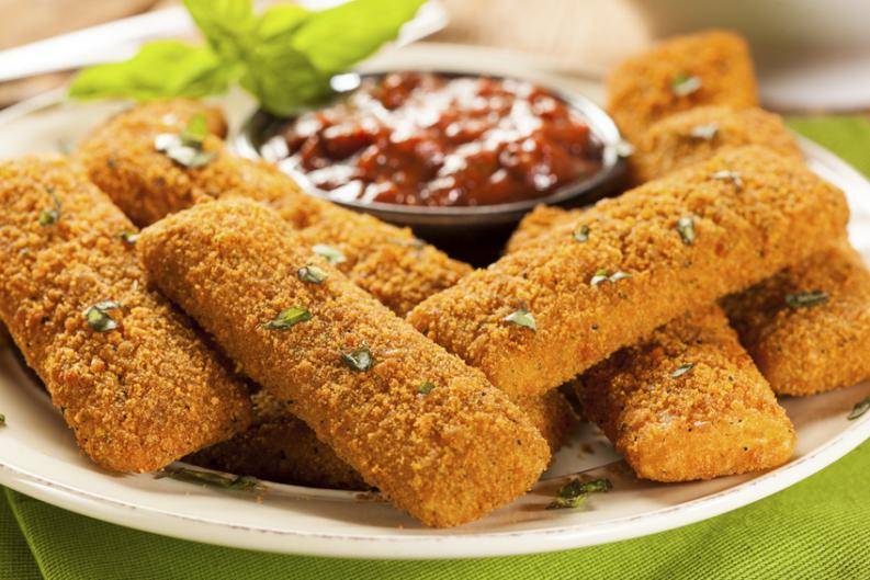 Palitos de mozzarella