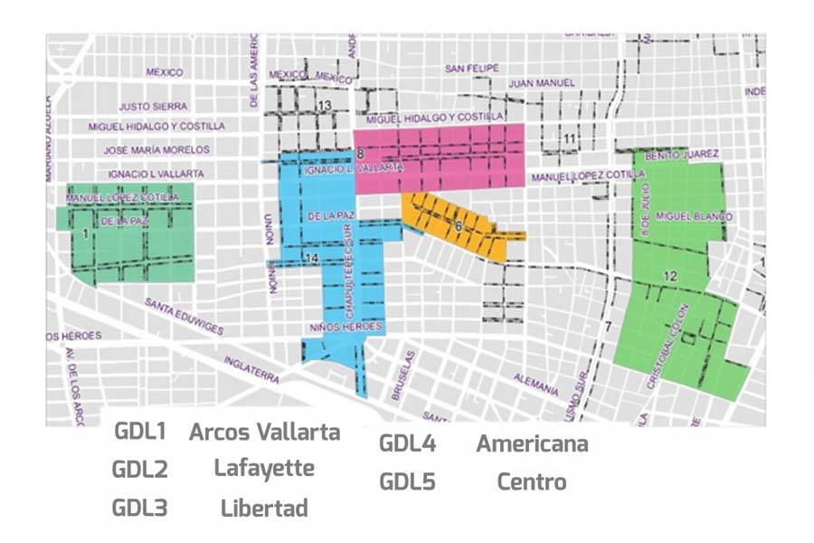 Posponen hasta el miércoles uso de parquímetros virtuales en Guadalajara