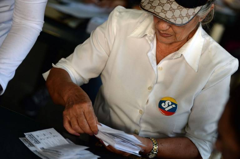 Plebiscito contra el gobierno en Venezuela