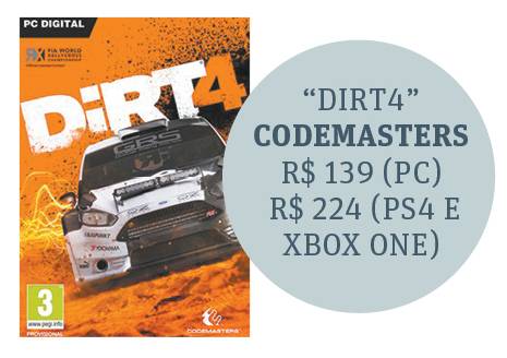 Preço do jogo 'Dirt4'