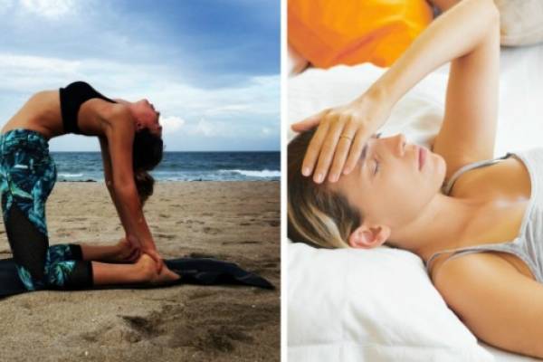 asanas de yoga para tratar el dolor en la ingle
