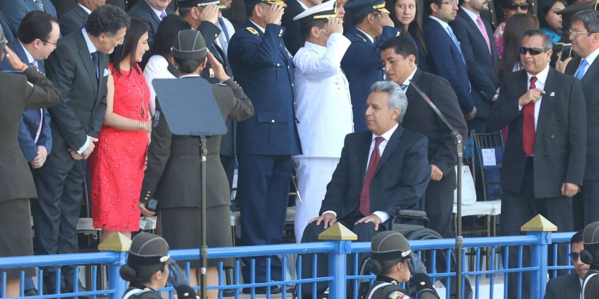 Lenín Moreno: 'Nuestra policía resuelve el 80% de los crímenes'