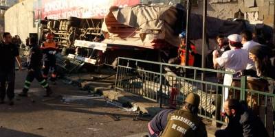 Muere conductor del camión que se incrustó en Mall Marina Arauco