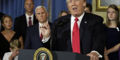 Trump pide a republicanos terminar con el Trump pide a republicanos terminar con el
