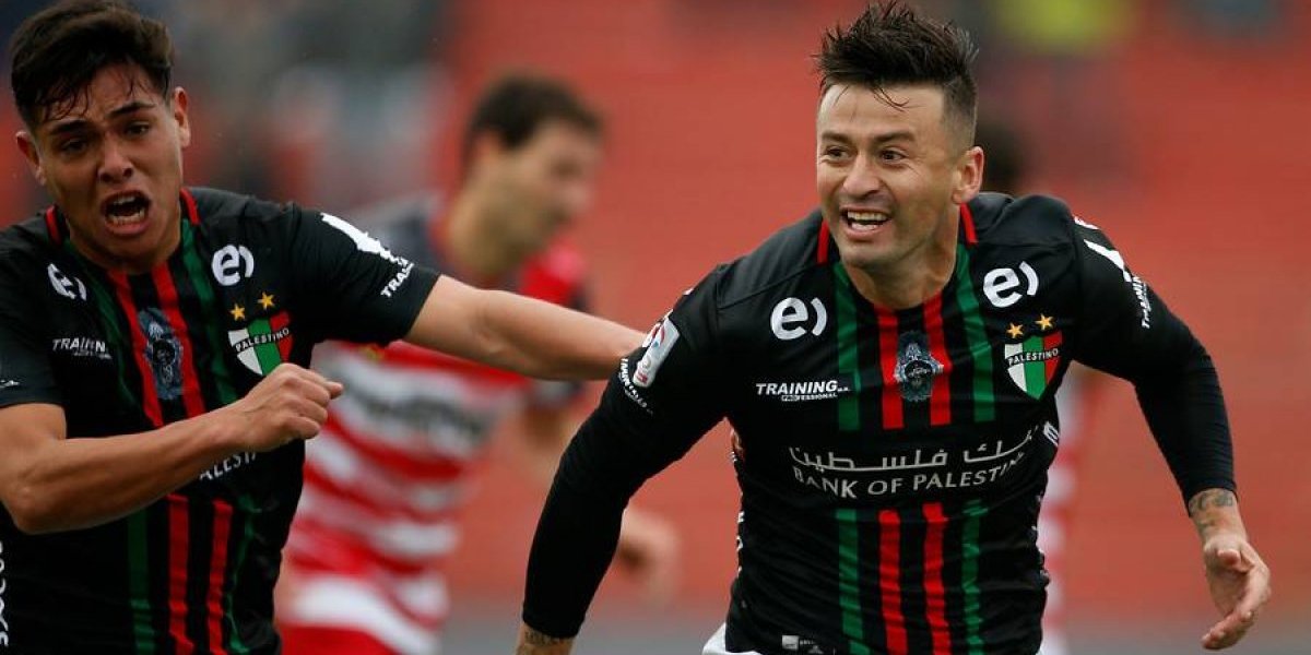 Marca doblete y da triunfo a Palestino ante Curicó — Roberto Gutiérrez figura