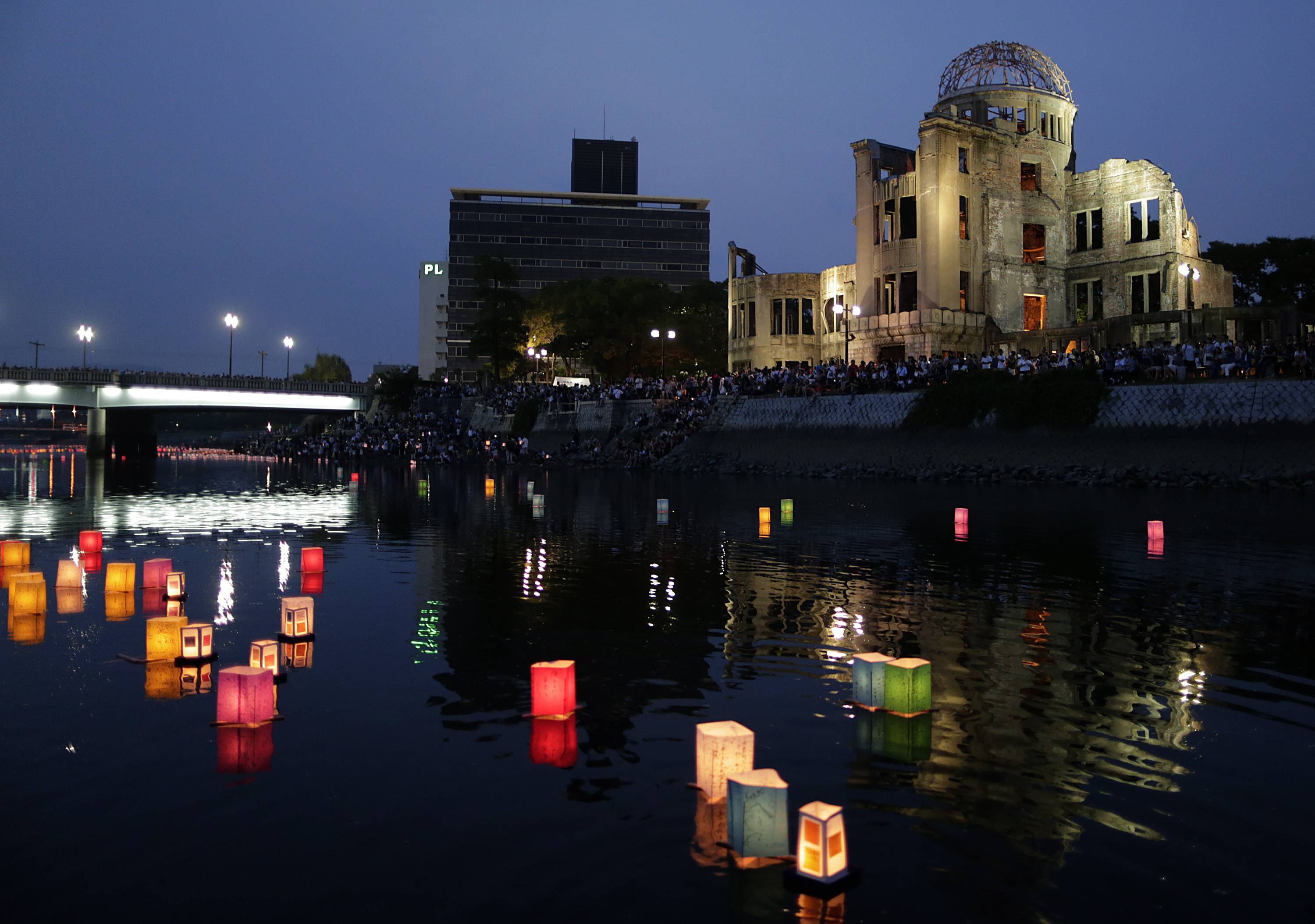 Conmemoración del ataque a Hiroshima en 2016.