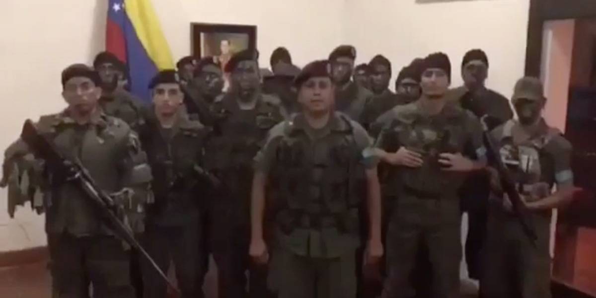 Al menos siete detenidos tras rebelión de grupo militar en Venezuela
