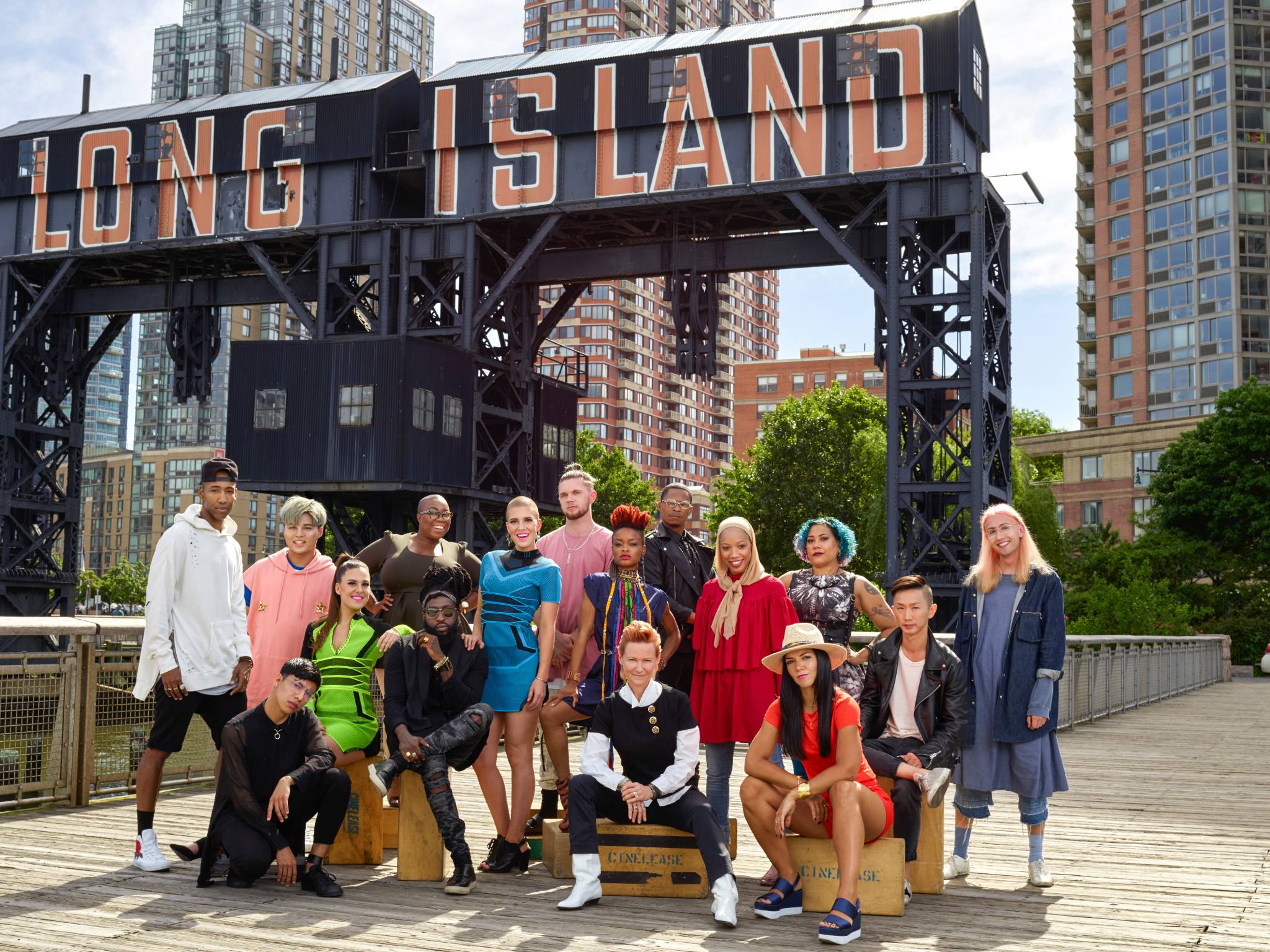 Los 16 participantes de la nueva temporada de Project Runway. / Foto: Suministrada