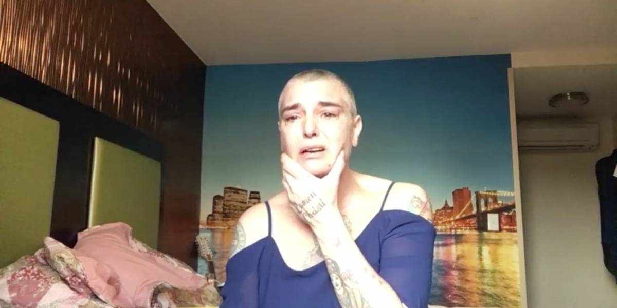 Sinead O'Connor publicó dramático video hablando sobre sus enfermedades mentales