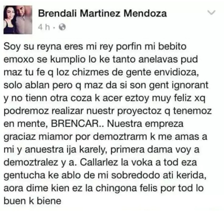 Mensaje Facebook