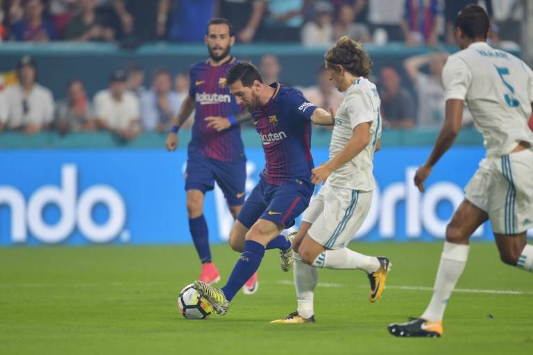 Leo Messi contra Luka Modric
