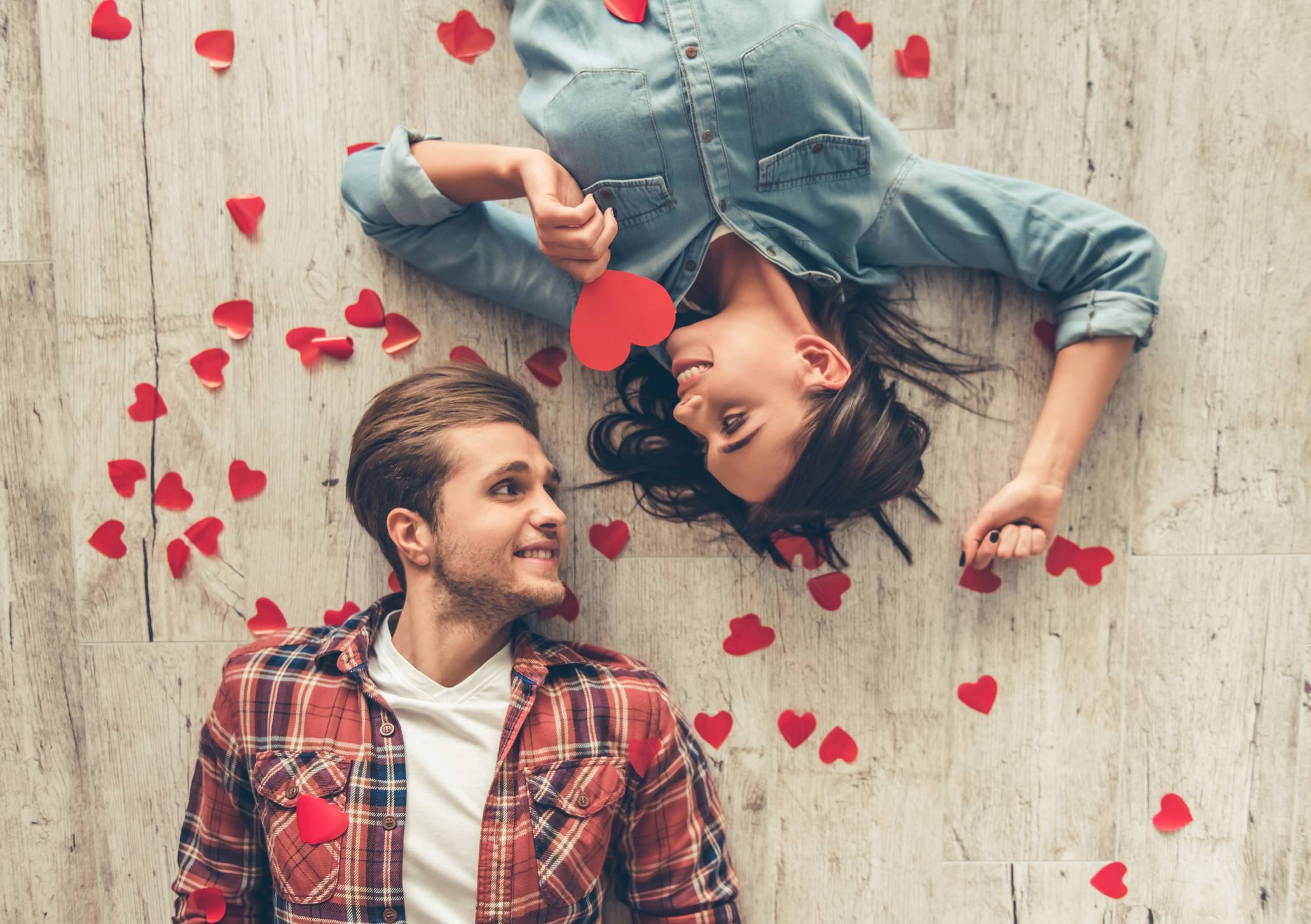 Happy young couple