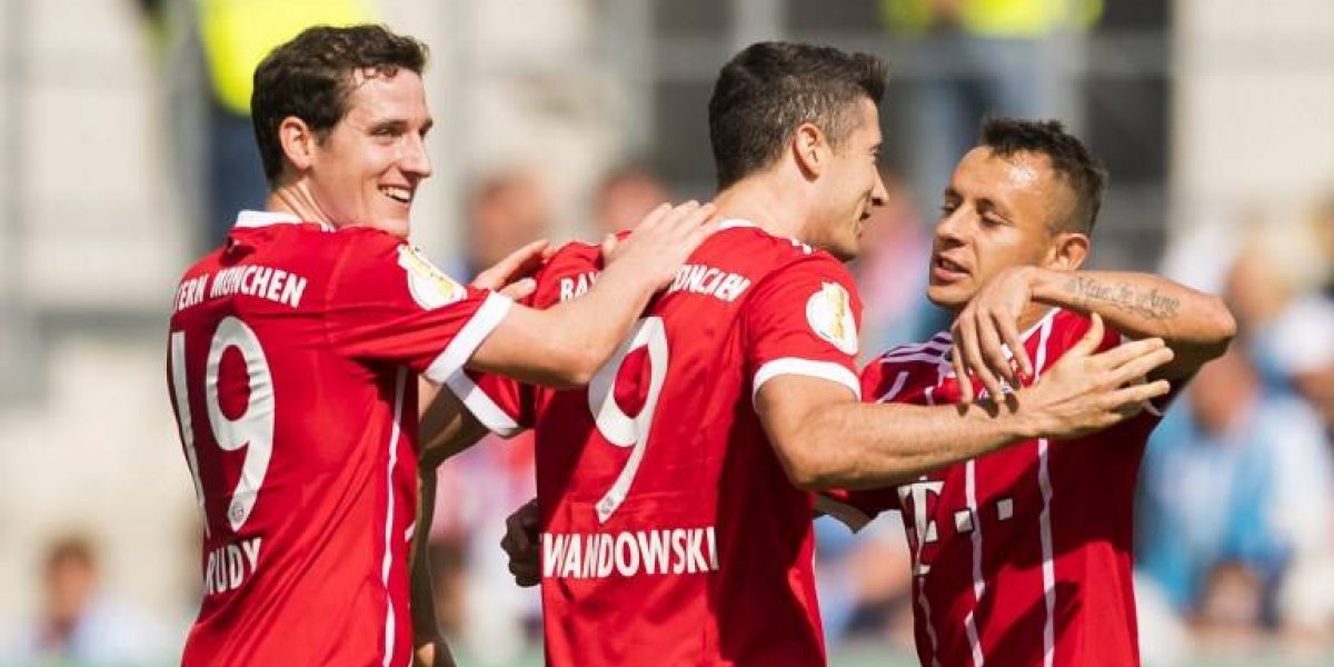 Mientras James Rodríguez se recupera, Bayern Múnich golea en la Copa Alemania Mientras James Rodríguez se recupera, Bayern Múnich golea en la Copa Alemania