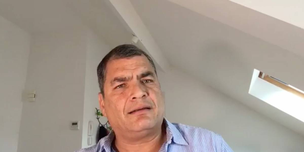 Rafael Correa Pensé que había dejado la patria en puerto seguro